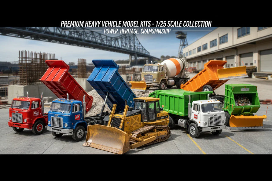 In Stock 1/25 Heavy Vehicles