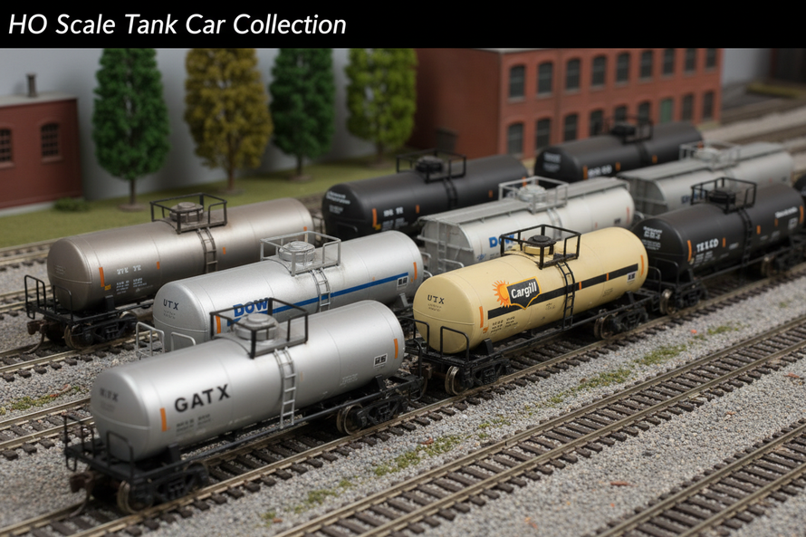 In Stock HO Scale Tank Cars