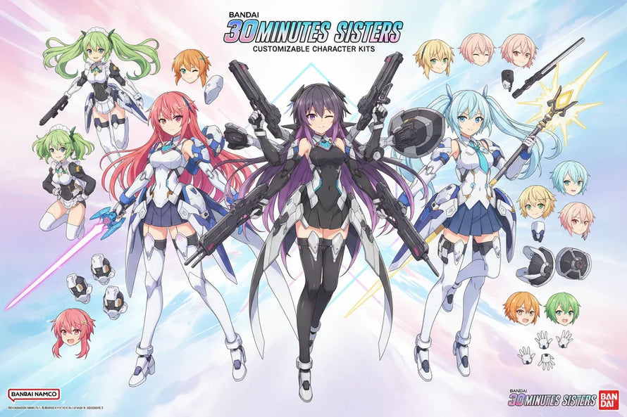 In Stock Bandai 30 Minutes Sisters