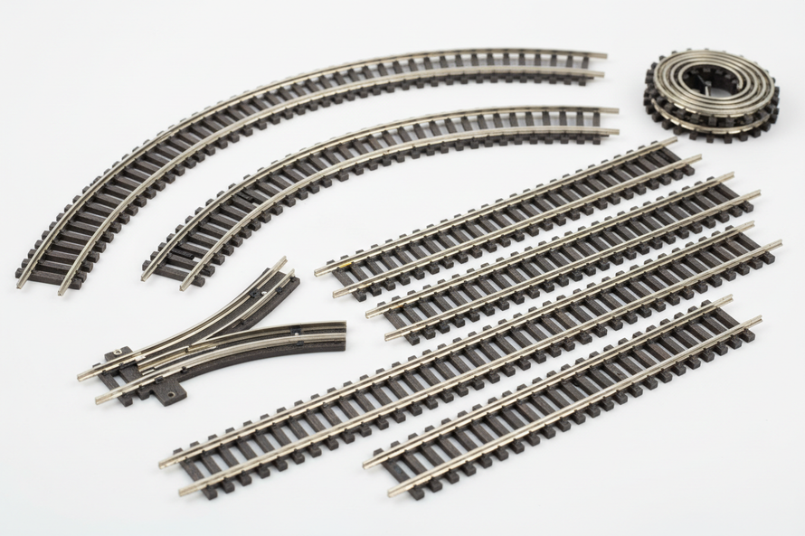 O Scale 2 Rail Track