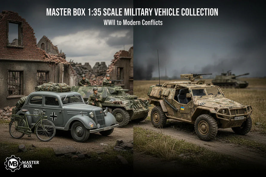 In Stock 1/35 Master Box Military Vehicles