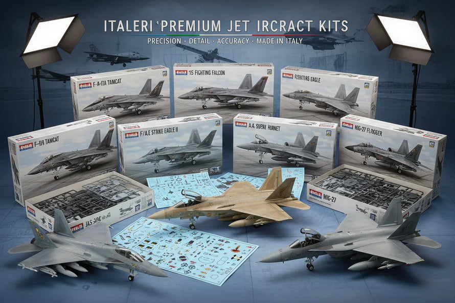 In Stock 1/48 Italeri Jet Aircraft