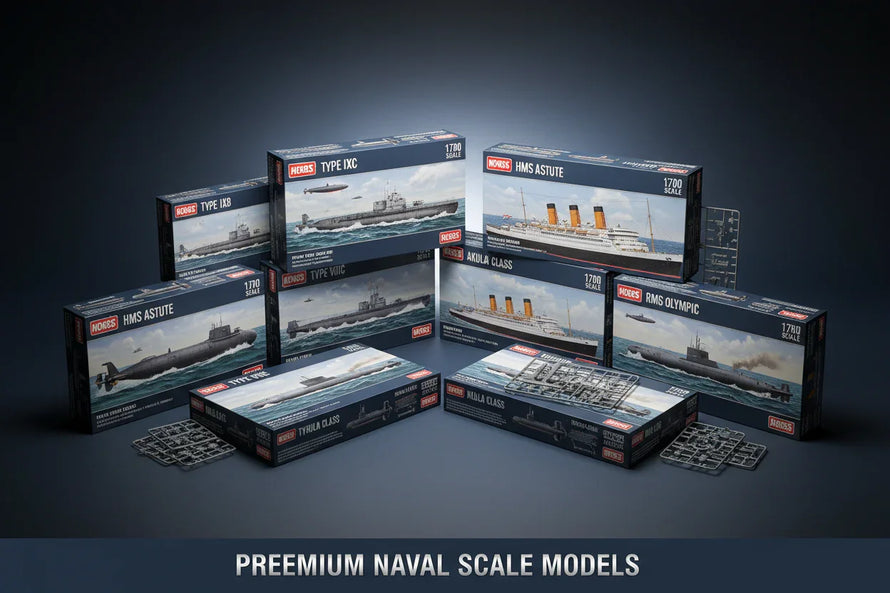 In Stock 1/700 Hobby Boss Model Ships