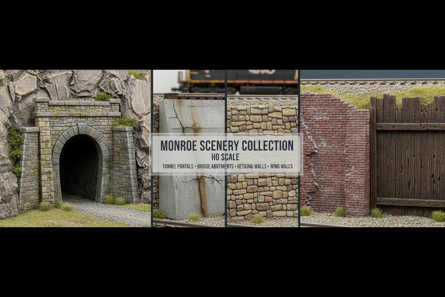 HO Scale Monroe Scenery
