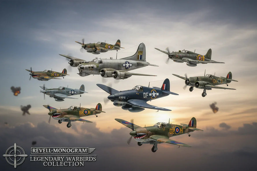 In Stock 1/48 Revell-Monogram Prop Aircraft