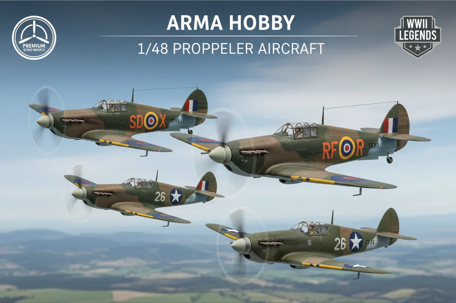 In Stock 1/48 Arma Hobby Prop Aircraft