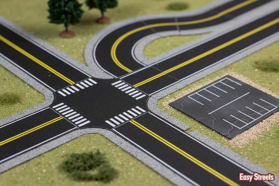 N Scale Easy Streets Scenery