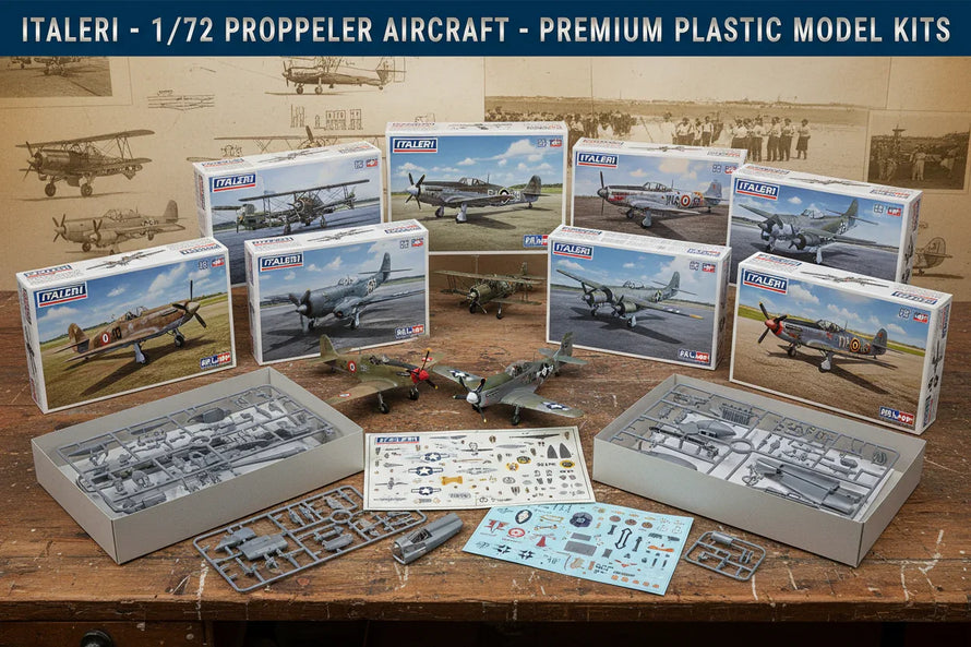 In Stock 1/72 Italeri Prop Aircraft
