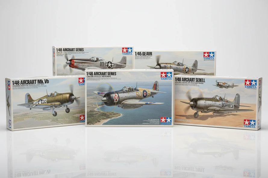 In Stock 1/48 Tamiya Prop Aircraft