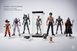 Bandai Collectibles featuring premium Blitzway figures, Godzilla, Ultraman statues with museum-quality sculpting and detailed finishes