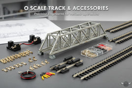 O scale model train track, bridge, and accessories for hobbyists at MPM Hobbies