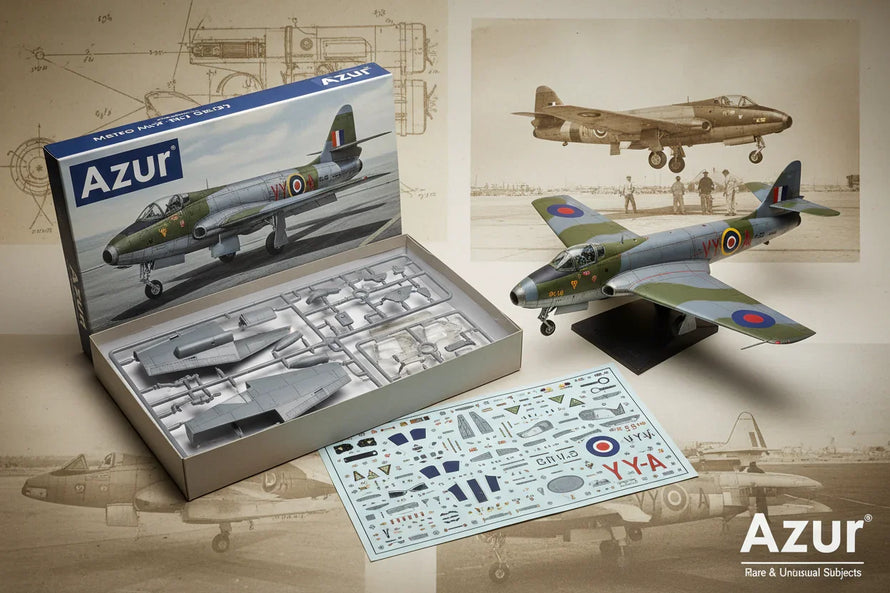 In Stock 1/72 Azur Jet Aircraft
