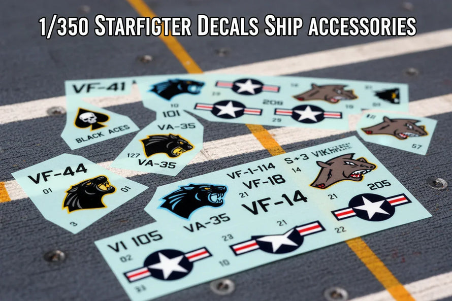 In Stock 1/350 Starfighter Decals Ship Accessories