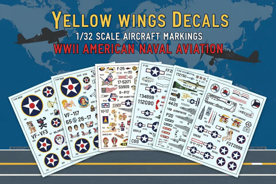 1/32 Yellow Wings Aircraft Aftermarket Parts