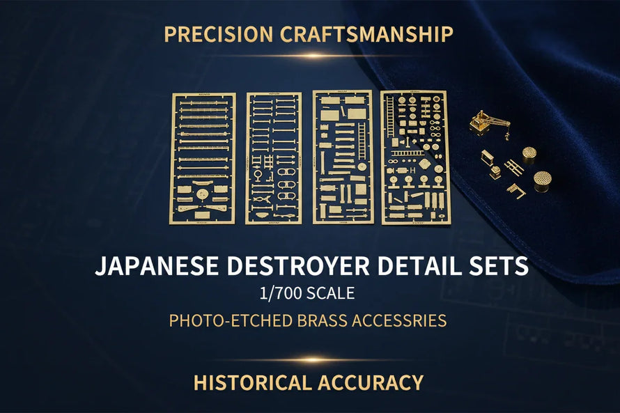 In Stock 1/700 Fine Molds Ship Accessories