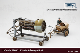 1/72 IBG Models Luftwaffe starter cart transport aftermarket parts for scale aircraft modeling