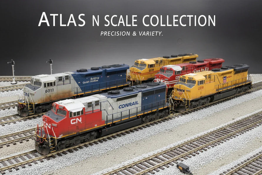 In Stock N Scale Atlas Locomotives