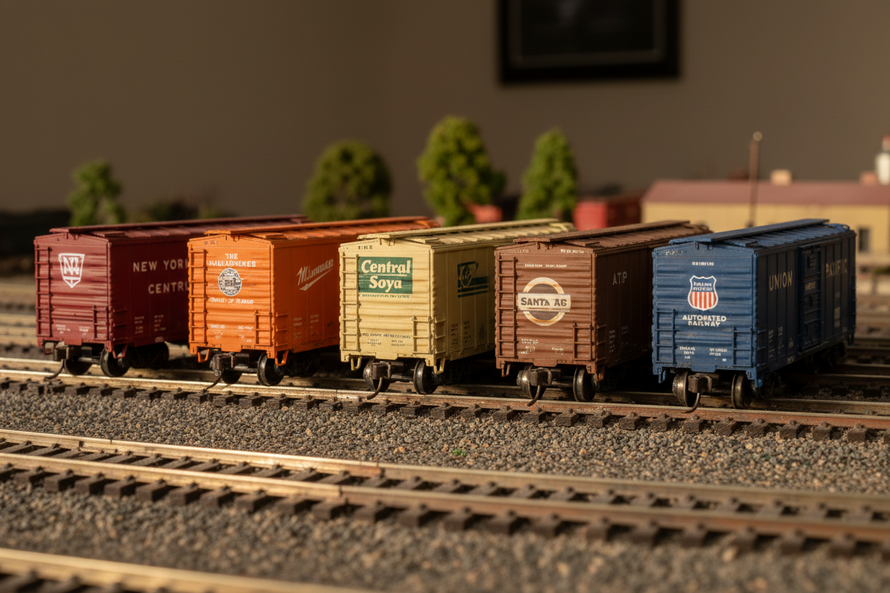 In Stock HO Scale Boxcar
