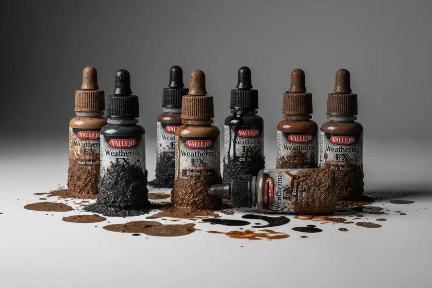 In Stock Vallejo Weathering FX Acrylics