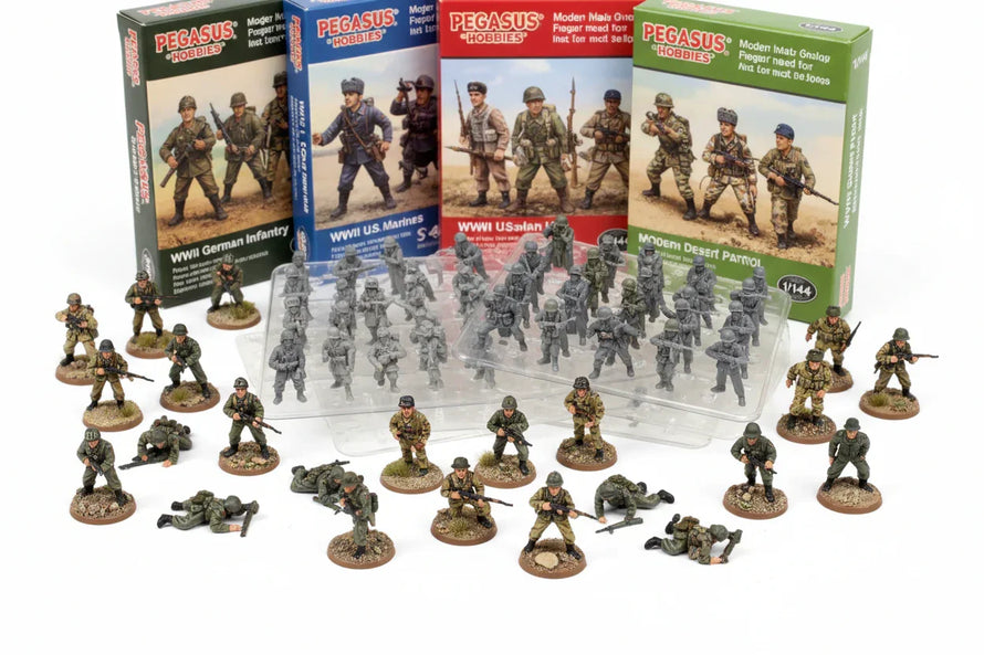 In Stock 1/144 Scale Model Figures