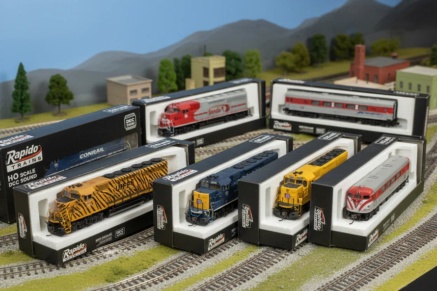 In Stock HO Rapido Locomotives