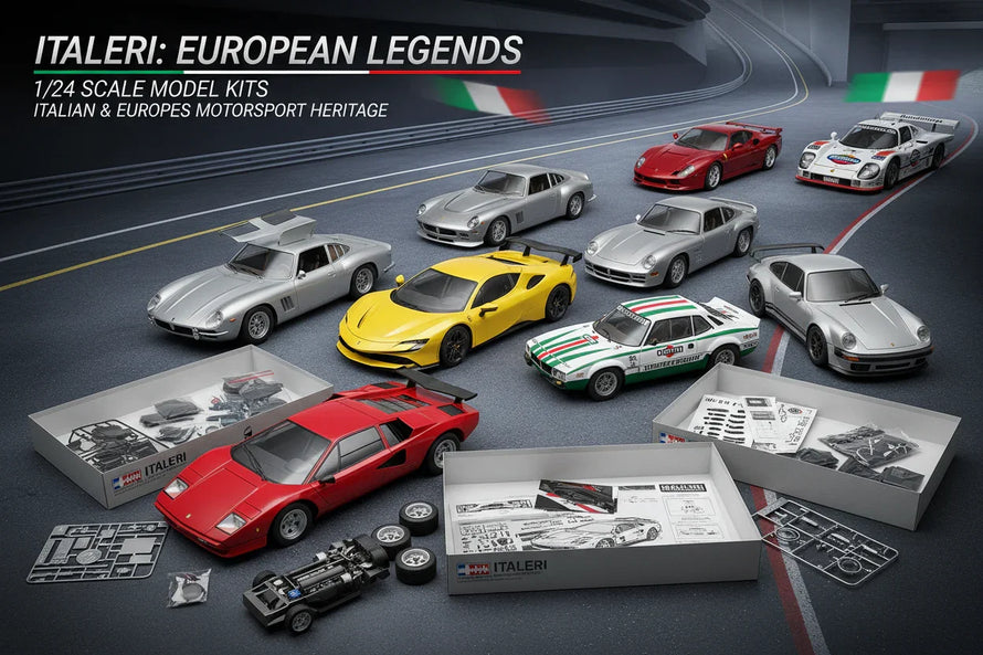 In Stock 1/24 Italeri Cars