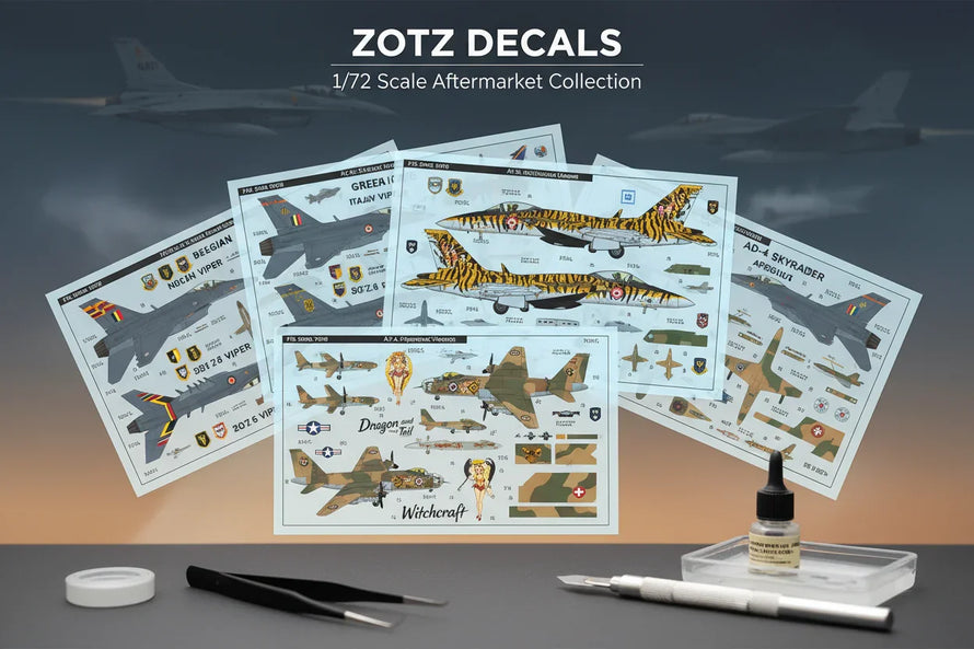 1/72 Zotz Decals Aftermarket Parts