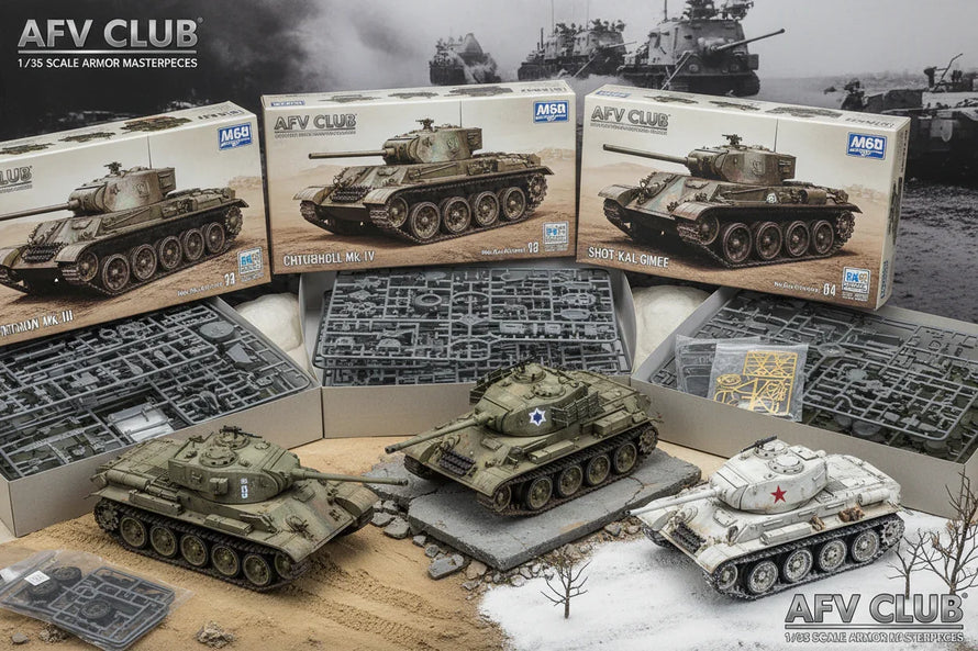 In Stock 1/35 AFV Club Tanks
