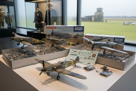 1/72 scale Special Hobby prop aircraft including Bf 109E, Mosquito, and Barracuda with multimedia components and detailed WWII markings for specialty aviation modeling