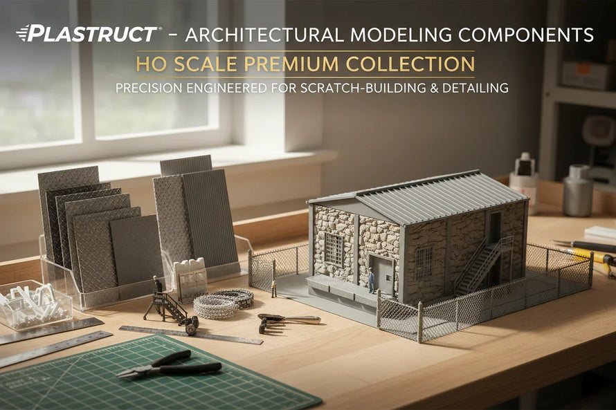 In Stock HO Scale Plastruct