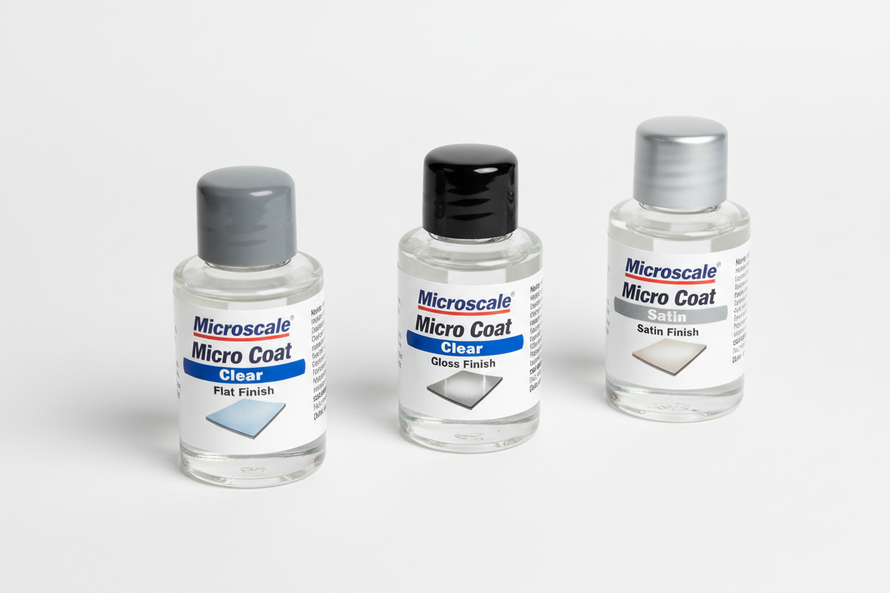 Microscale Clear Coats