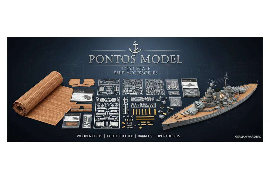 1/350 Pontos Model Ship Accessories