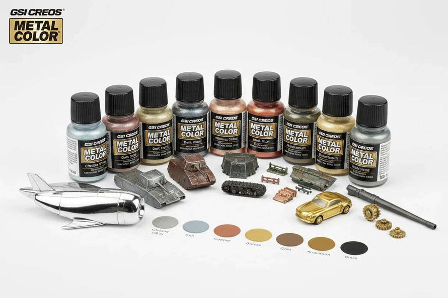 GSI Creos Mr. Metal Color Buffable Paints