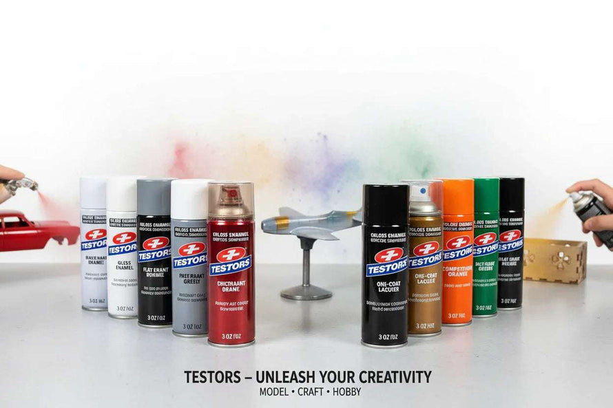 Testors Spray Paints