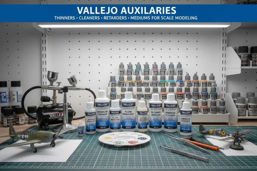 Vallejo Thinners, Cleaners and Retarders