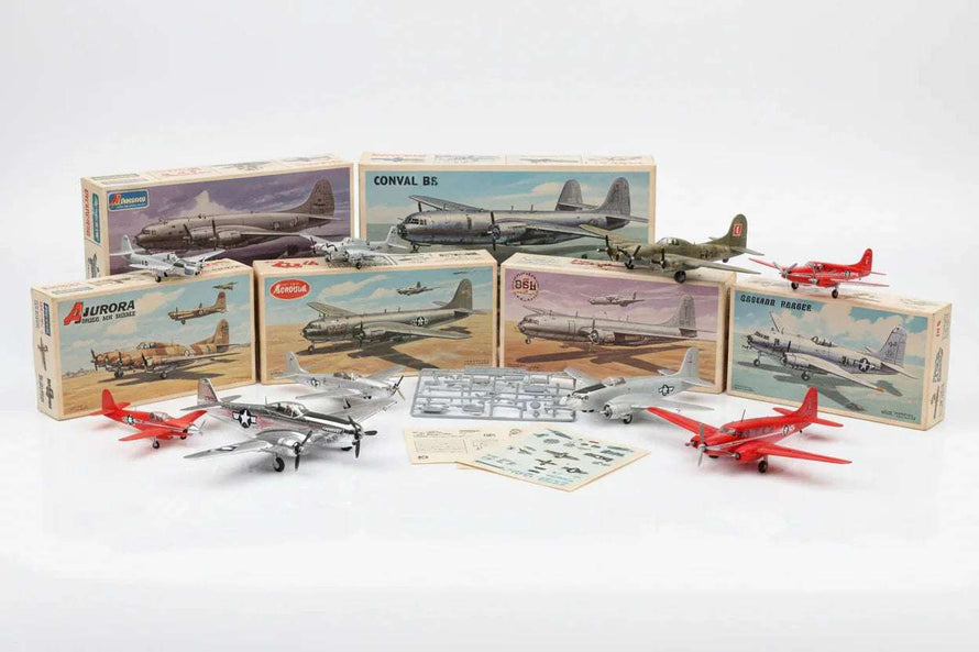 1/49 to 1/71 Scale Model Aircraft
