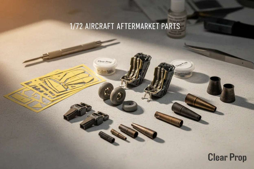 1/72 Clear Prop Aftermarket Parts
