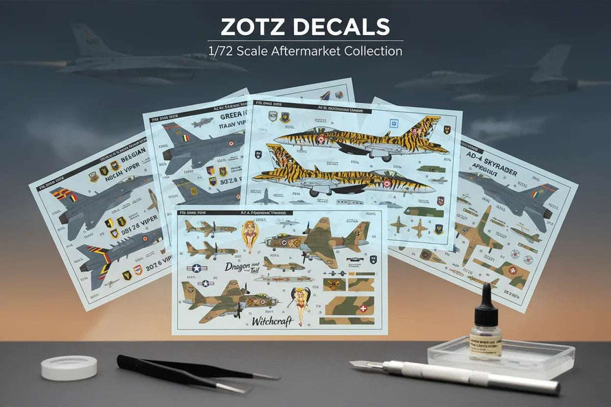 1/72 Zotz Decals Aftermarket Parts