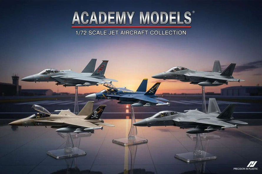1/72 Academy Models Jet Aircraft