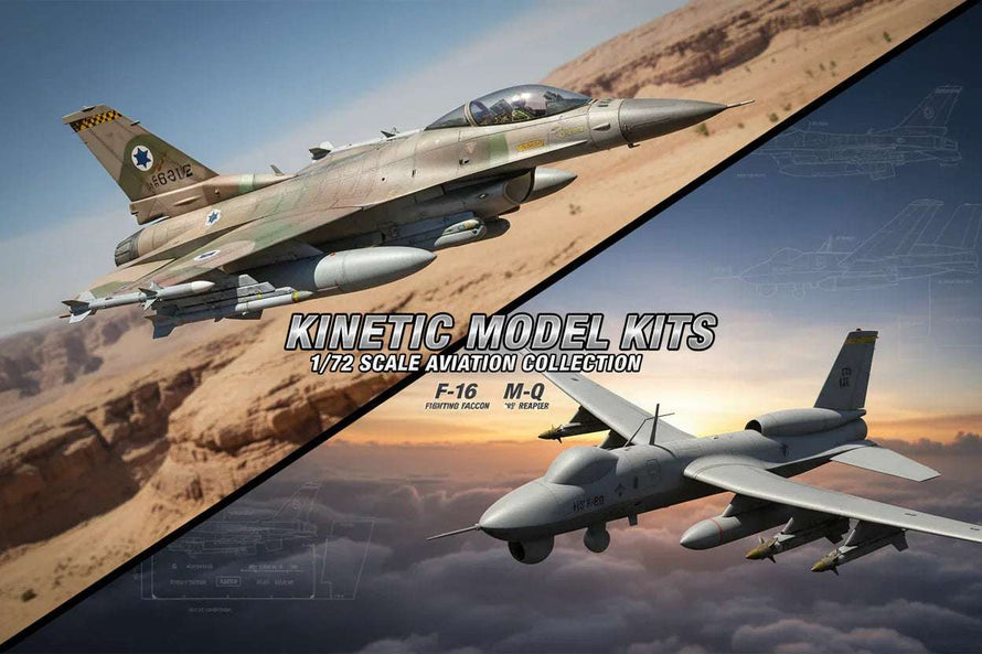 1/72 Kinetic Jet Aircraft