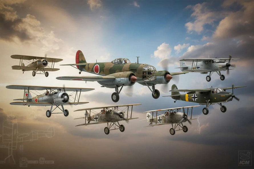1/72 ICM Prop Aircraft