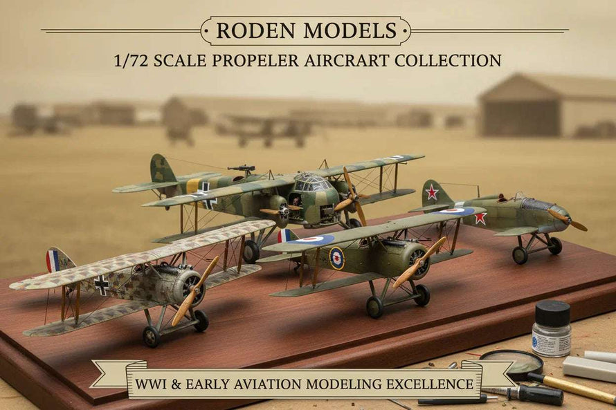 1/72 Roden Models Prop Aircraft