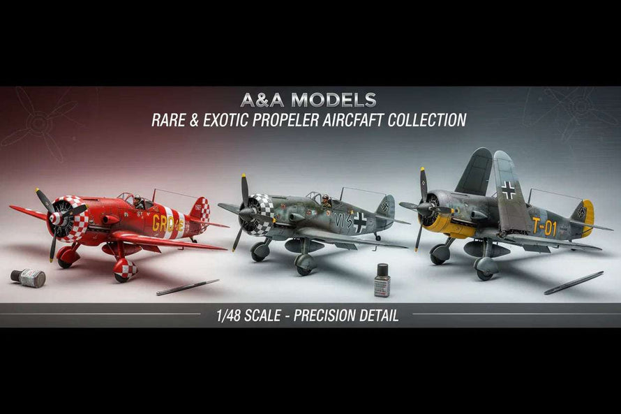 1/48 A&A Models Prop Aircraft