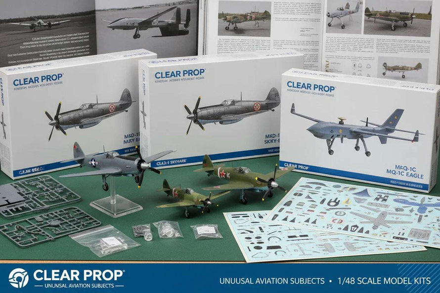 1/48 Clear Prop Prop Aircraft