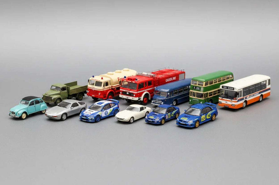 1/36 to 1/80 Scale Vehicle Models