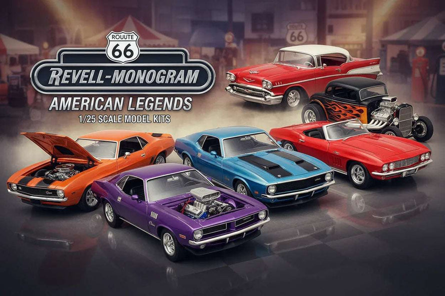 1/25 Revell-Monogram Cars