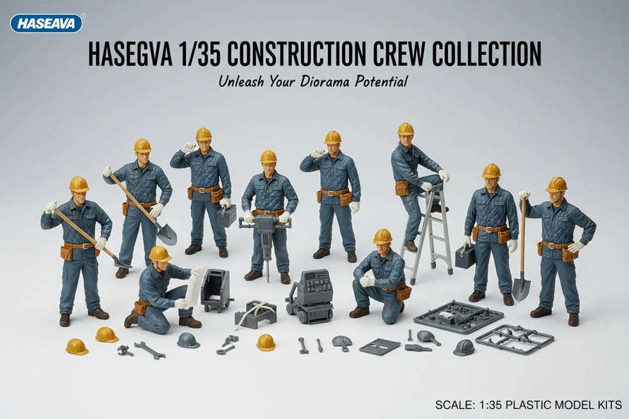 1/35 Hasegawa Scale Model Figures