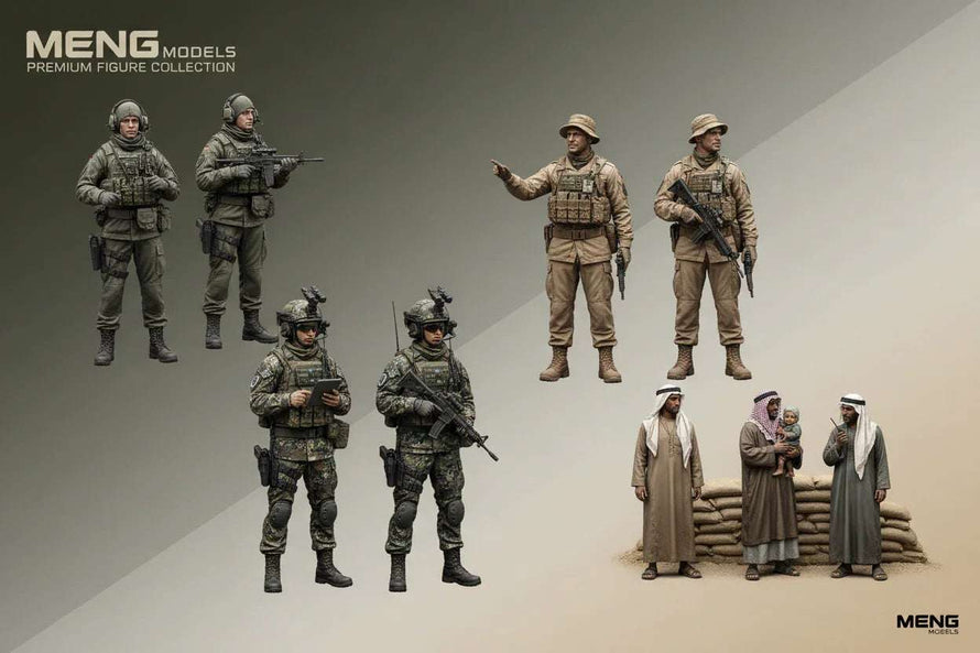 1/35 Meng Scale Model Figures