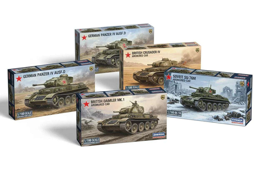1/100 Military Vehicles