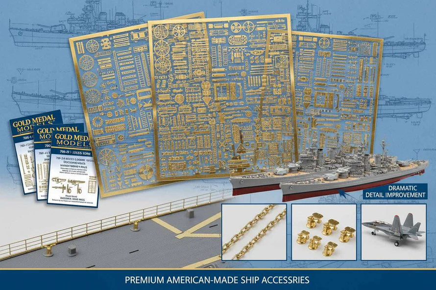 1/700 Gold Medal Models Ship Accessories